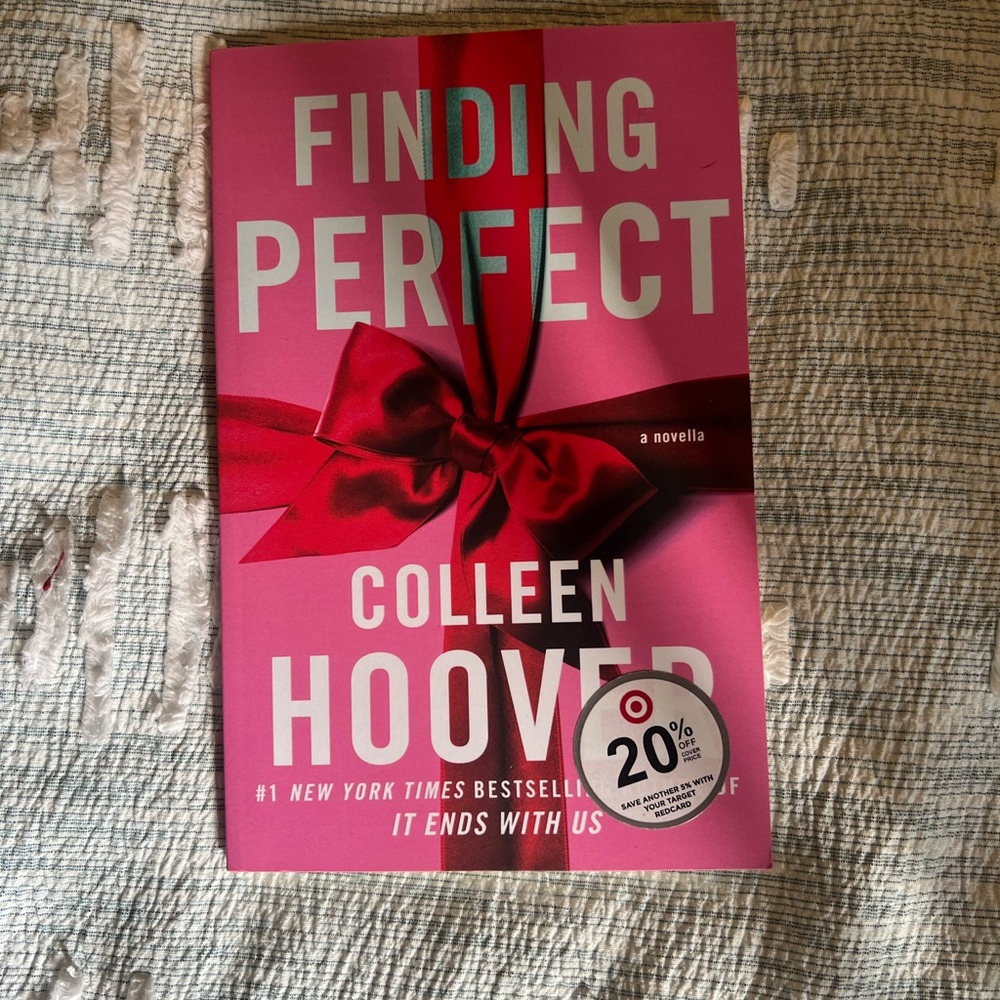Finding Perfect by Colleen Hoover - Pink Cover